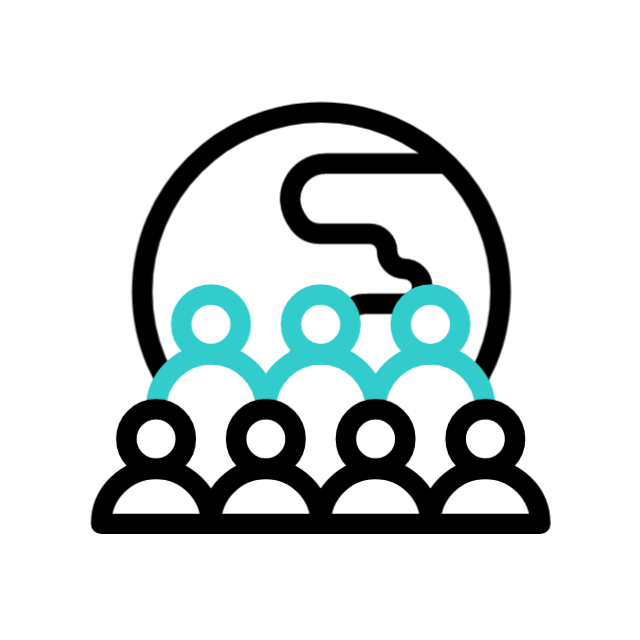 Multi-Location Chain Icon